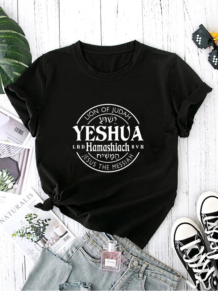 Women's "Yeshua" Crew Neck T-Shirt