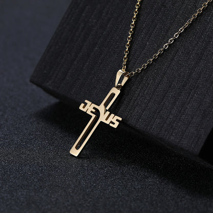 Jesus Cross Necklace