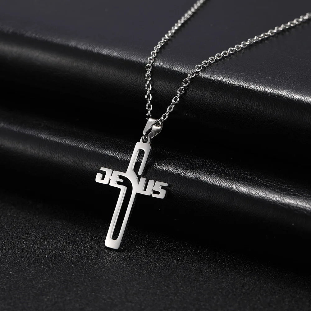 Jesus Cross Necklace