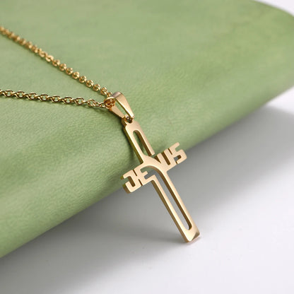 Jesus Cross Necklace