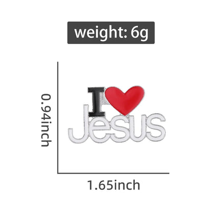 I Love Jesus Pin