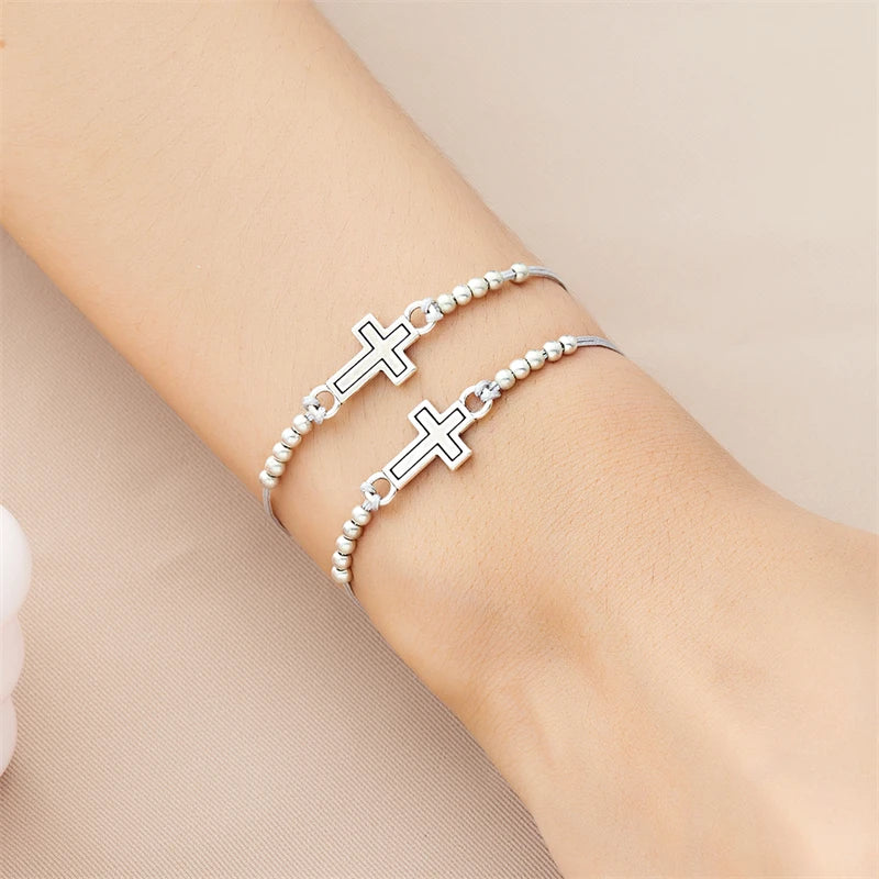 Cross Braided Bracelet