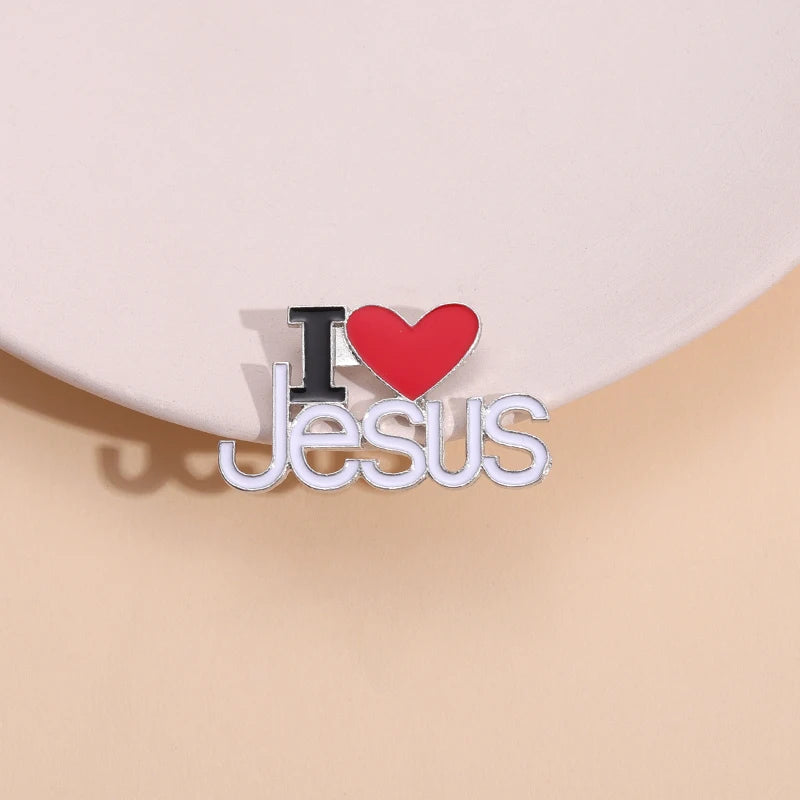 I Love Jesus Pin