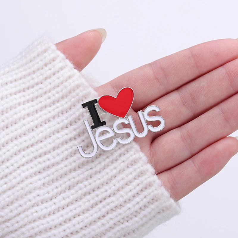 I Love Jesus Pin