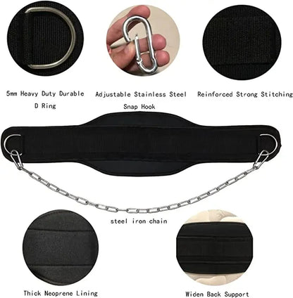 Weight Lifting Dip Belt